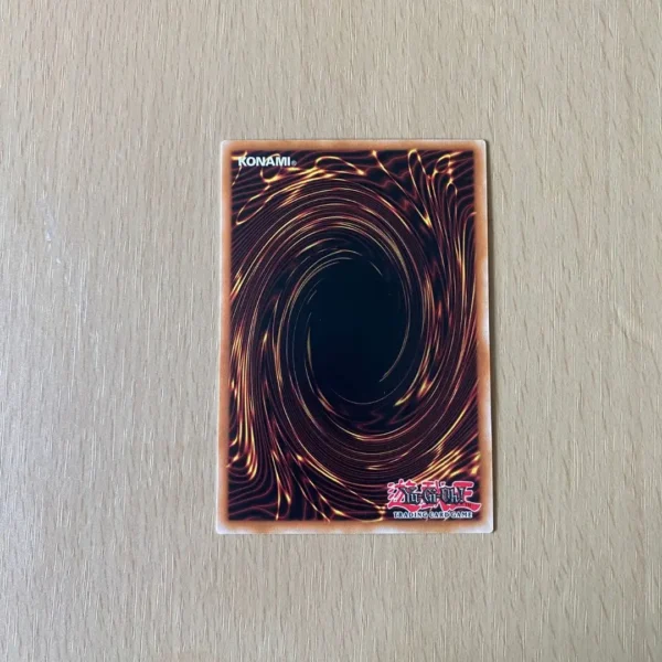 Back view of Egyptian God Slime ultra rare Yu-Gi-Oh card