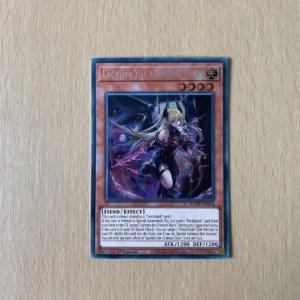 Lacrima the Crimson Tears trading card product photo made by Heroes Ark
