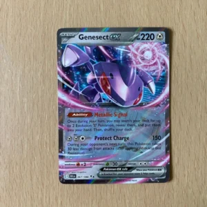 Genesect Ex 067086 trading card product photo made by Heroes Ark