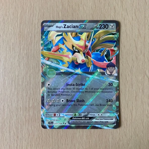 Hop's Zacian Ex 111/159