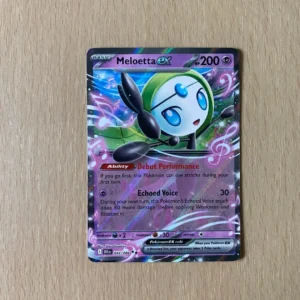 Meloetta Ex 044086 trading card product photo made by Heroes Ark