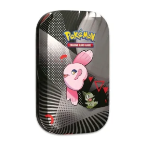 Unova Mini Tin Alomomola Axew trading card product photo made by Heroes Ark